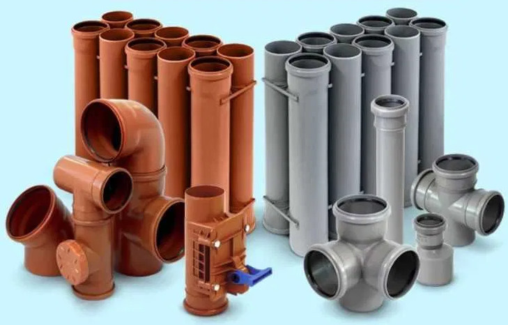 Якого кольору вибрати труби для каналізації - сірі (білі), оранжеві, зелені (сині), чорні