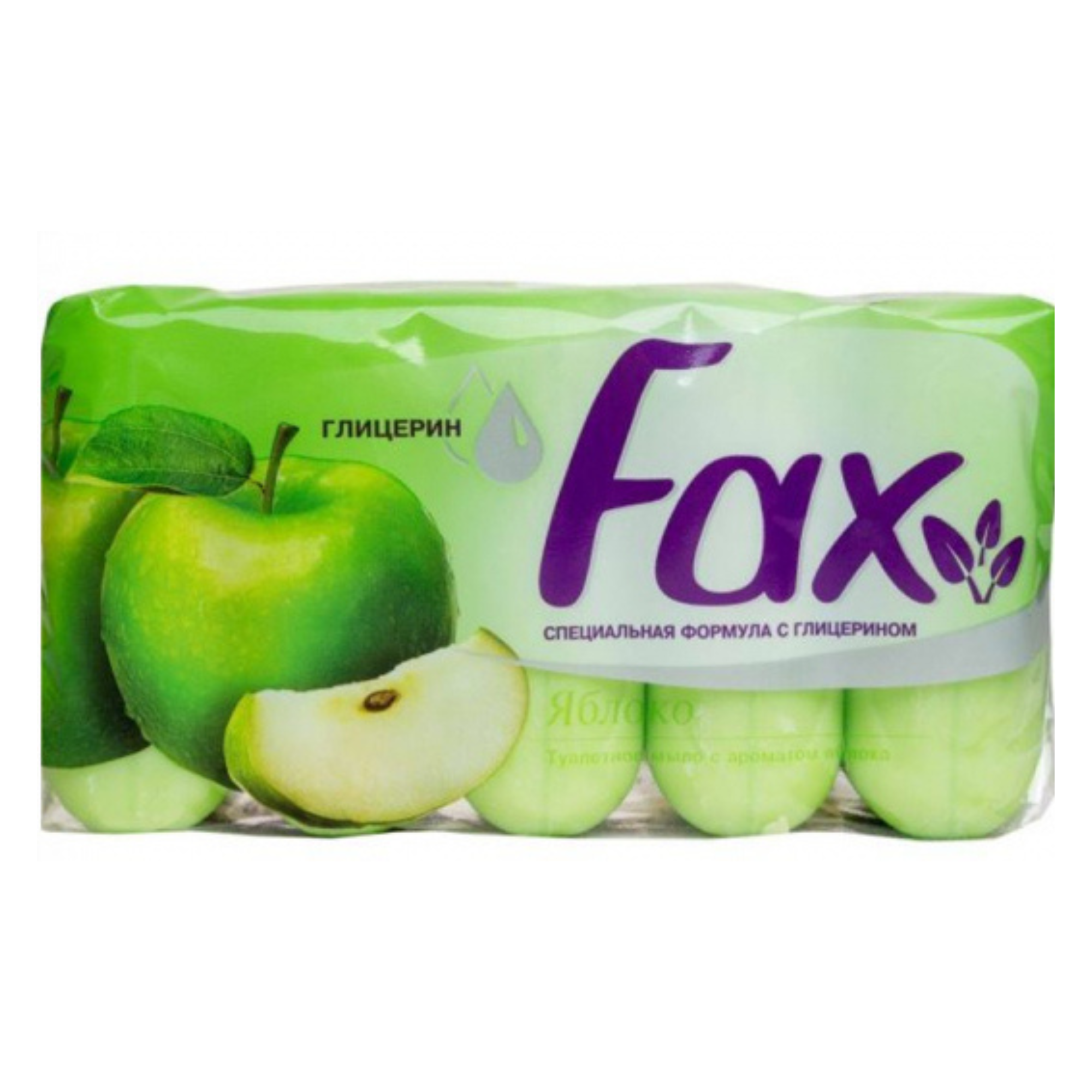 FAX Мило туалетне  уп.5шт 350г ЯБЛУКО/АВОКАДО