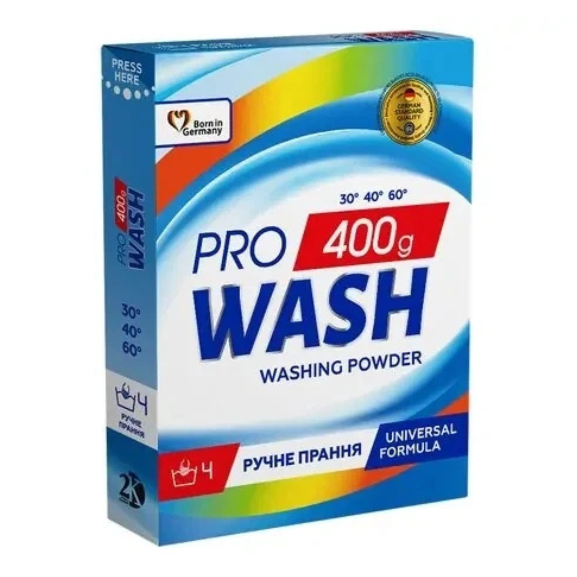 Пральн. порошок д/ручн. ProWash 400г