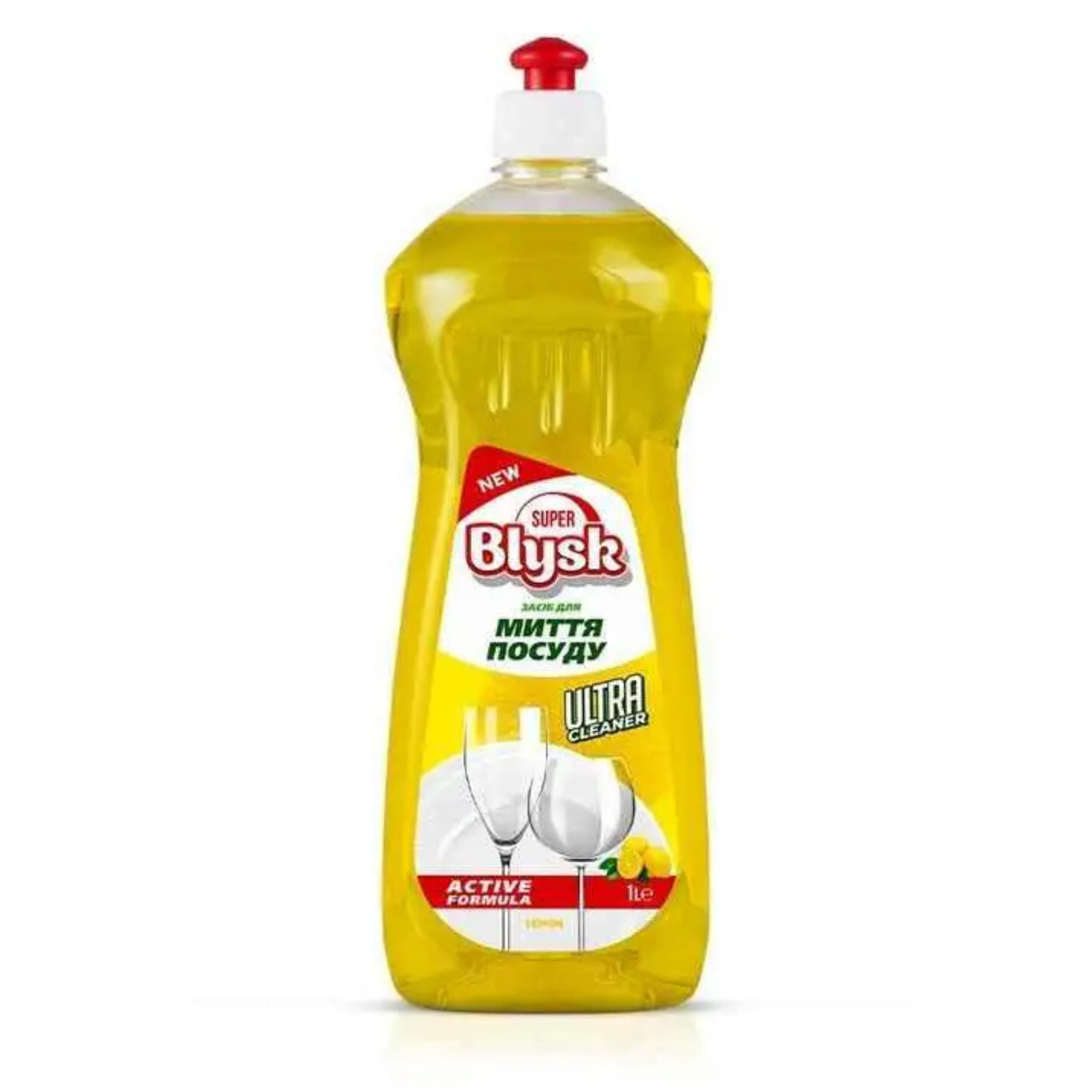 Засіб для миття посуду Super Blysk Лимон 1л