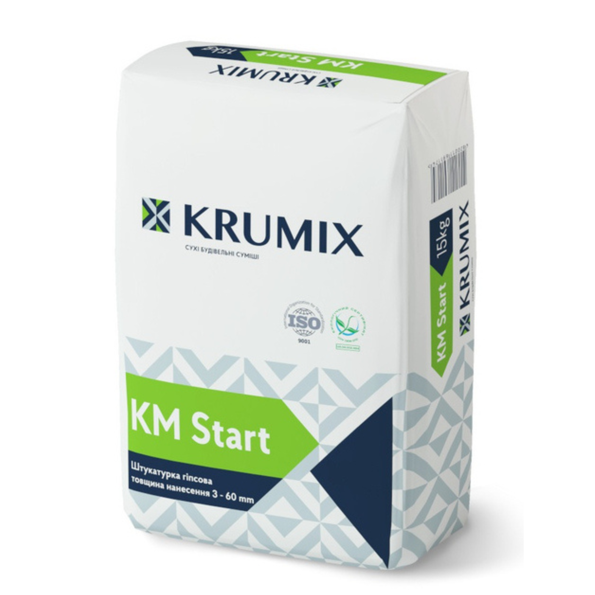 KRUMIX Штукатурка гіпсова КМ Start 25кг/45пал. (3-60мм)