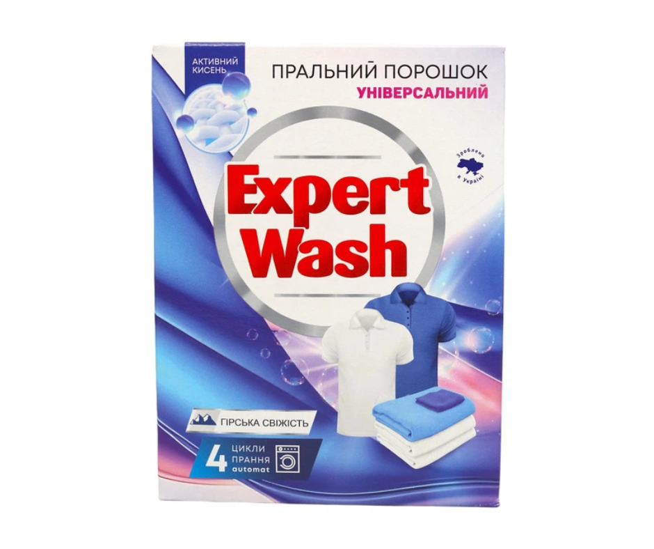 Пральн. порошок парфумов. Expert Wash 400г Свіжість квітів