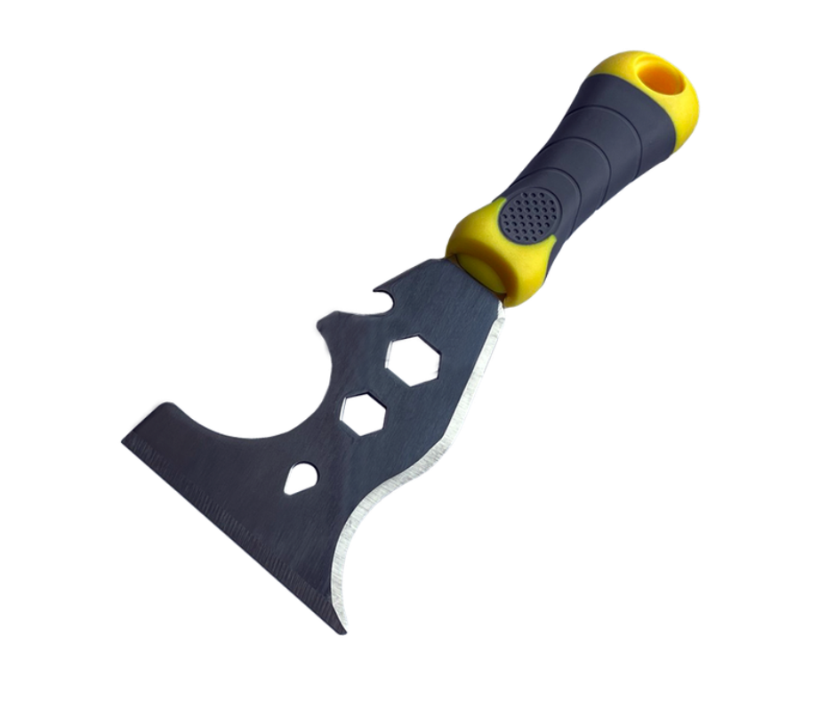 MAGtools Шпатель-скребок 10-в-1 багатофункціональний 75мм (Арт.3209)