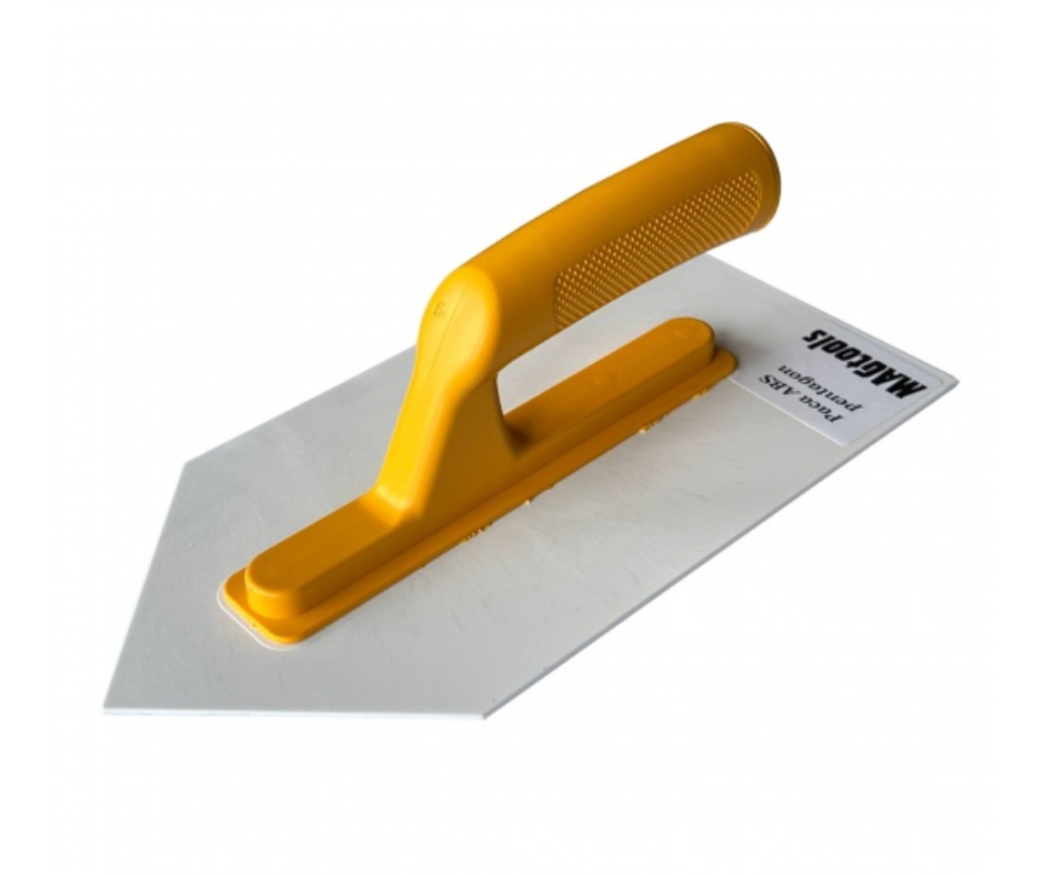 MAGtools Терка пластикова АВS Profi 140х280мм (гострий кут) (арт.3324)