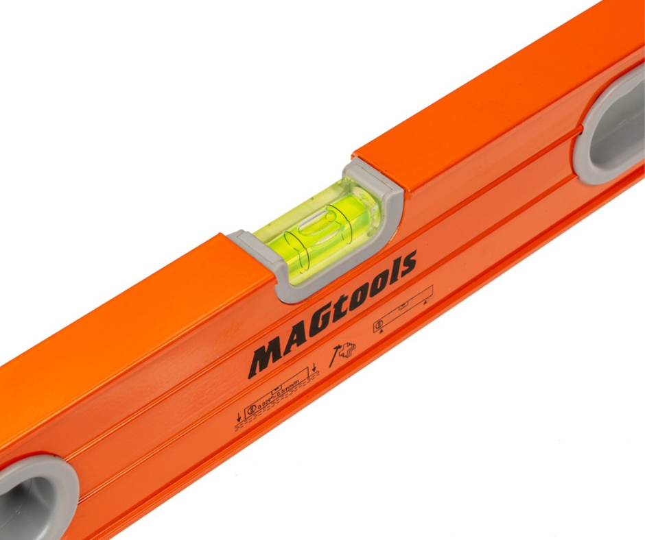 MAGtools рівень ПОМАРАНЧЕВИЙ Profi 120см
