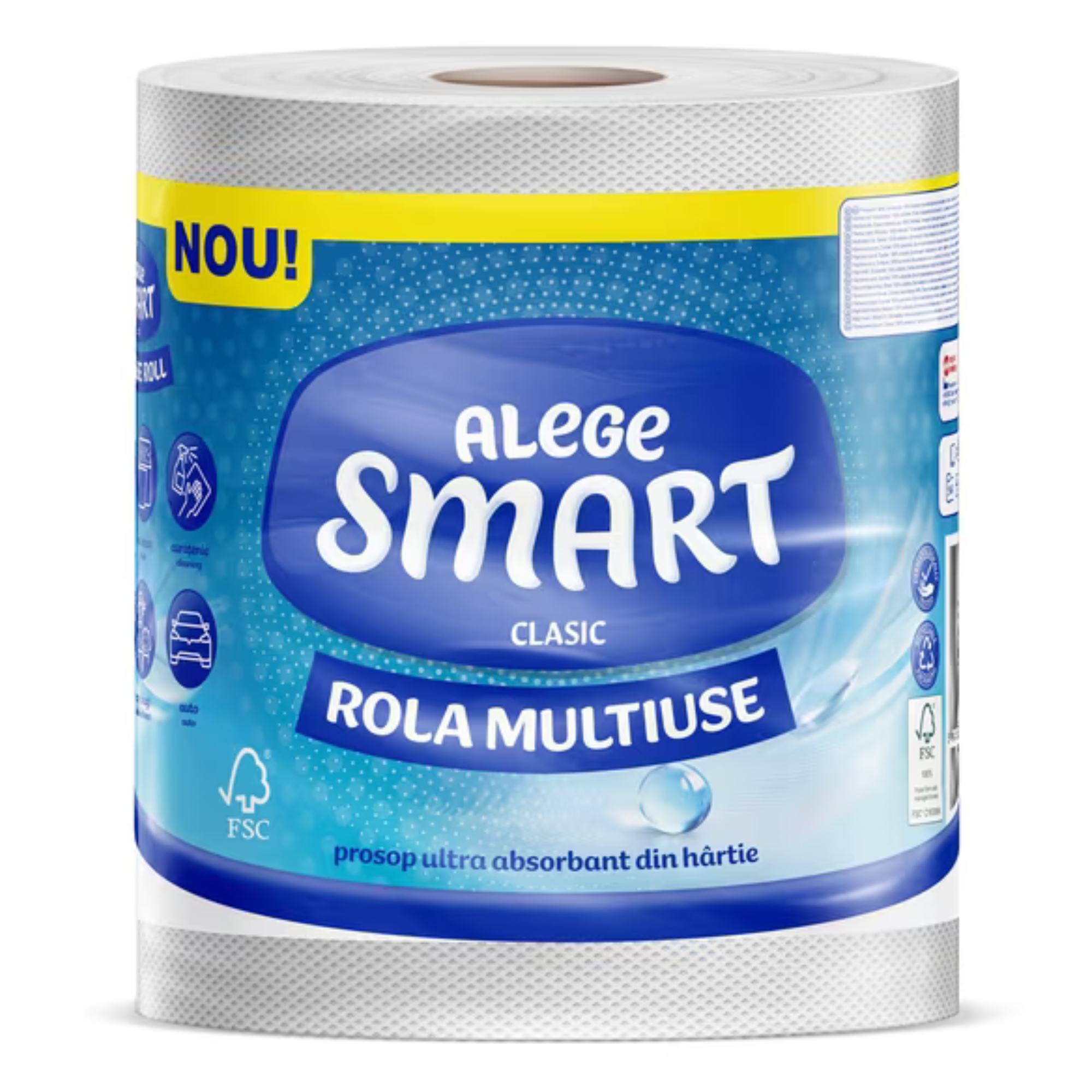 Рушник паперовий 2-х шар. Smart 365 відрив. (1шт)