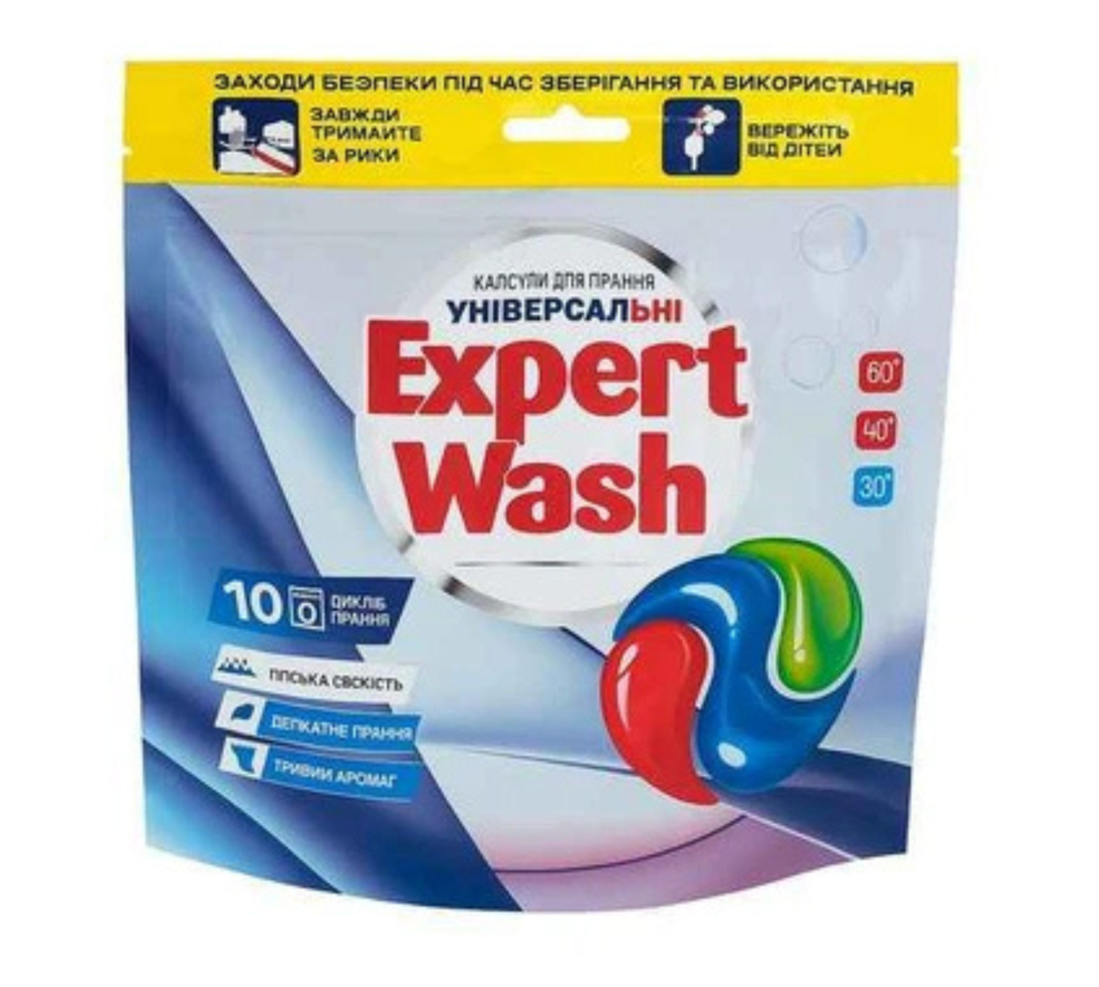Пральн. порошок універс. Expert Wash 400г Гірська свіжість