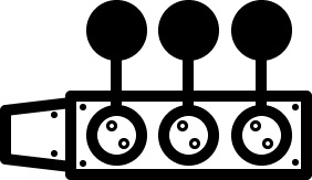 вилки розетки колодки каучукові/силові