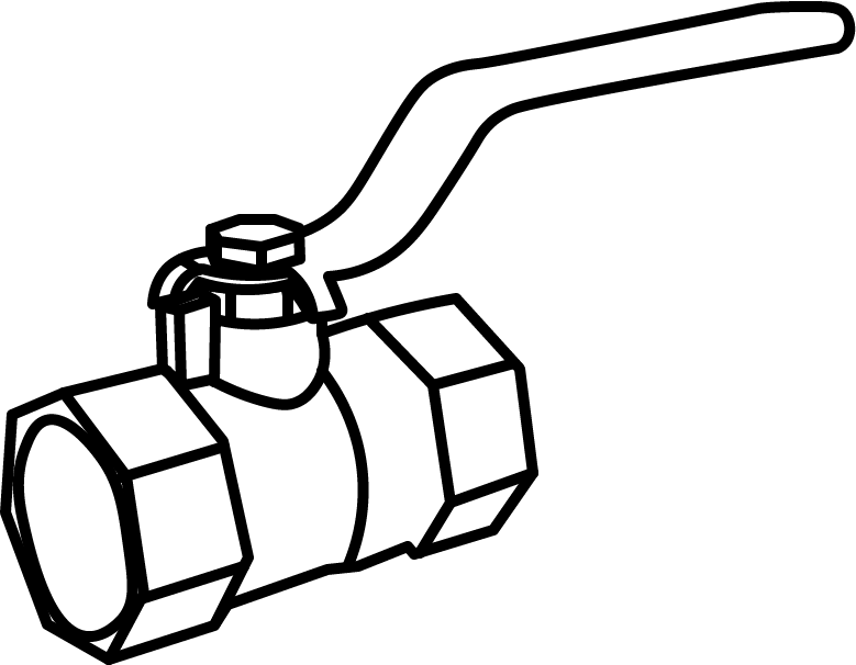 крани шарові для газу