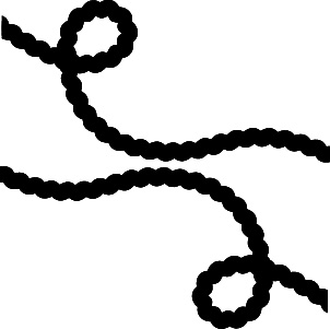 мотузки нитки