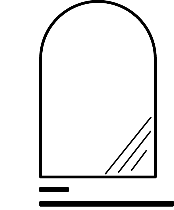 полички дзеркала