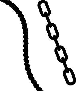 троси, ланцюги