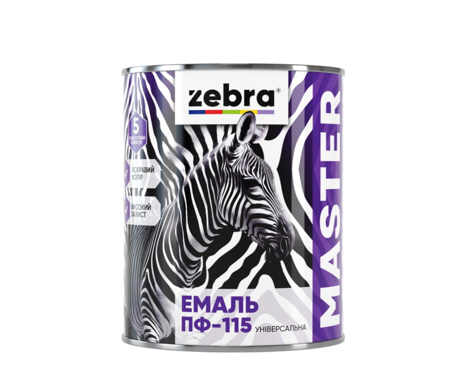 Zebra Емаль ПФ-115 2,6кг М48 синій