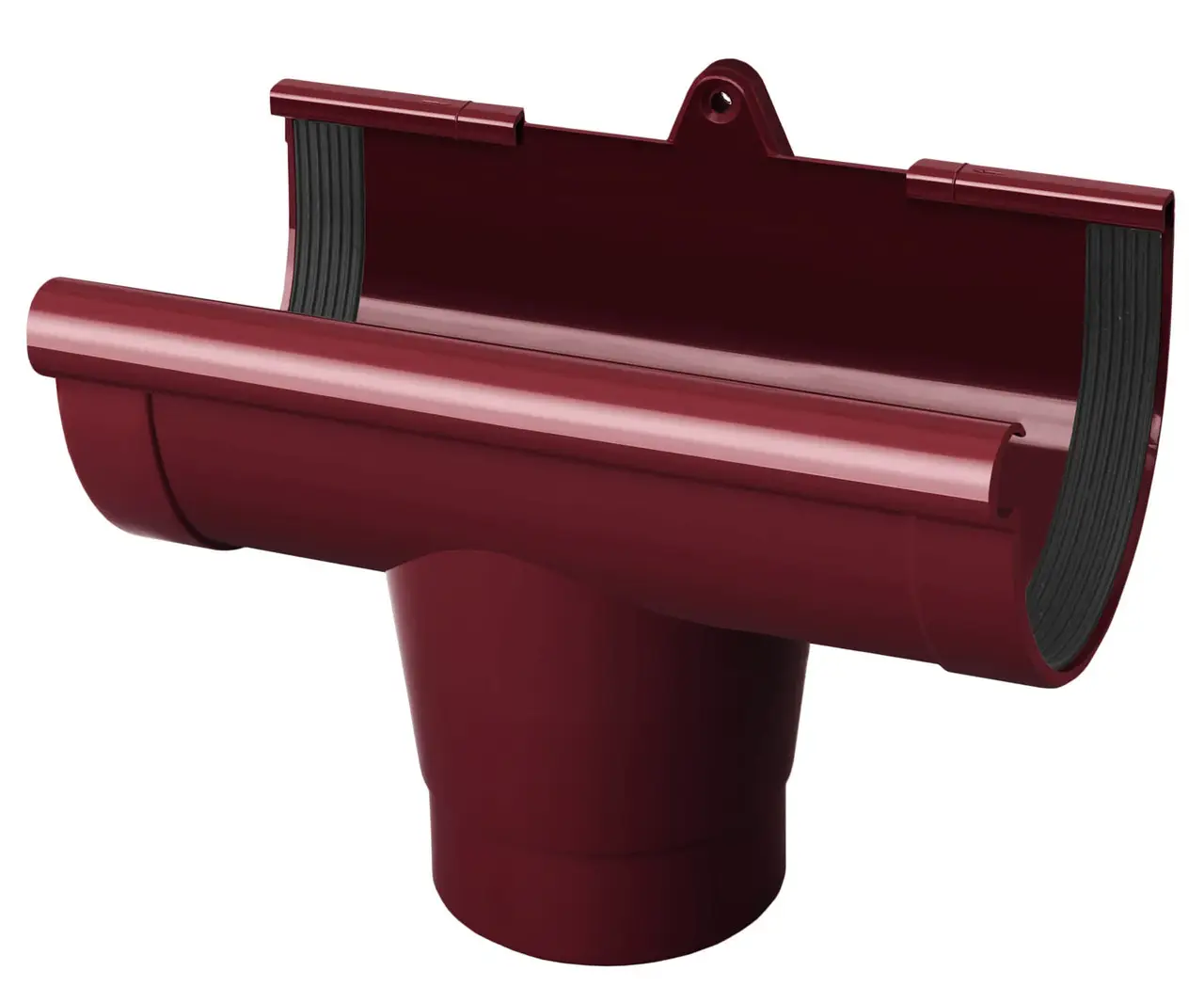 NewWay Лійка ринви червона 120мм