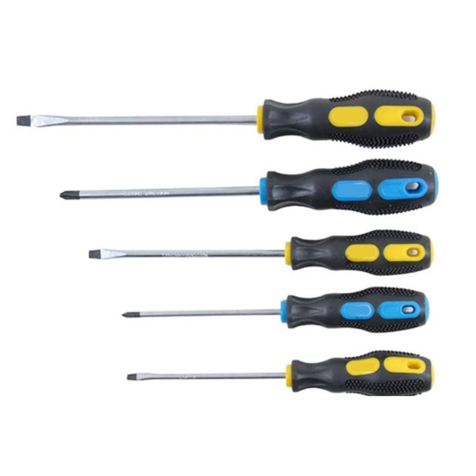 Master Tool 40-1505 Набір викруток 5шт (РН0*75,1*75,2*100,SL5*75,6*100)