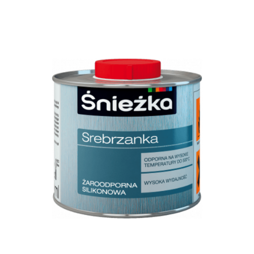 Sniezka Серебрянка 0,2л 500° С (вогнетривка силіконоваа емаль)