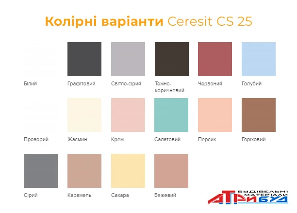 Ceresit СS25 силіконовий шов 280мл карамель