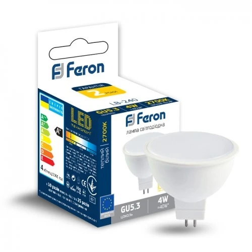 FERON LB-240 MR-16 230V 4W G-5.3 6400K