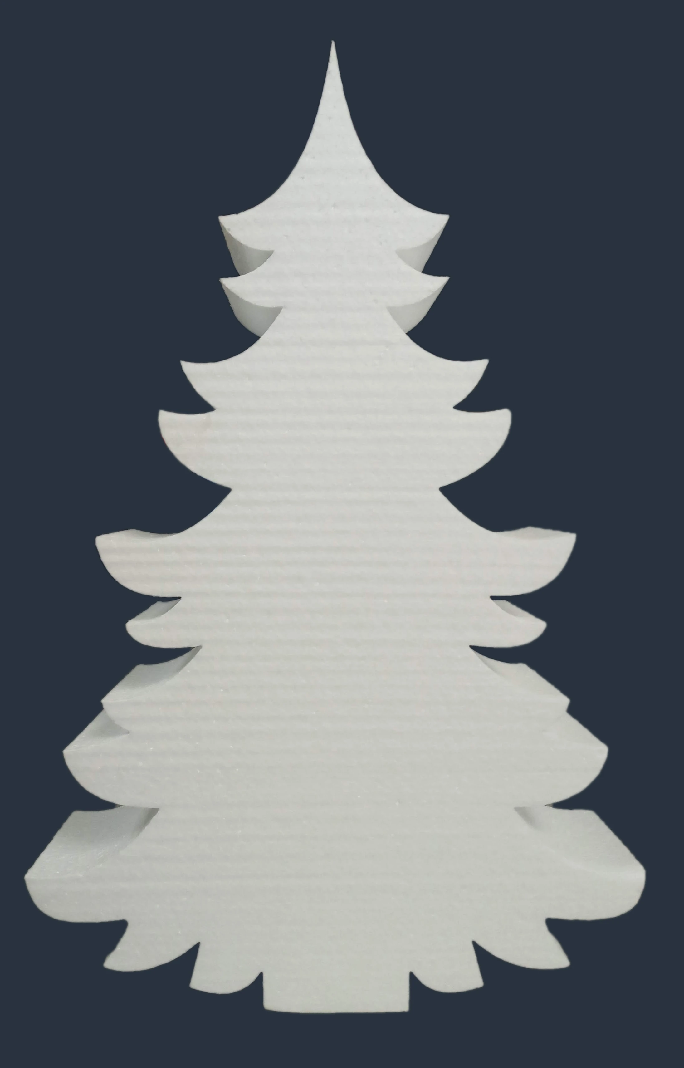 Ялинка №2  без отворів (5,0см х 23см)