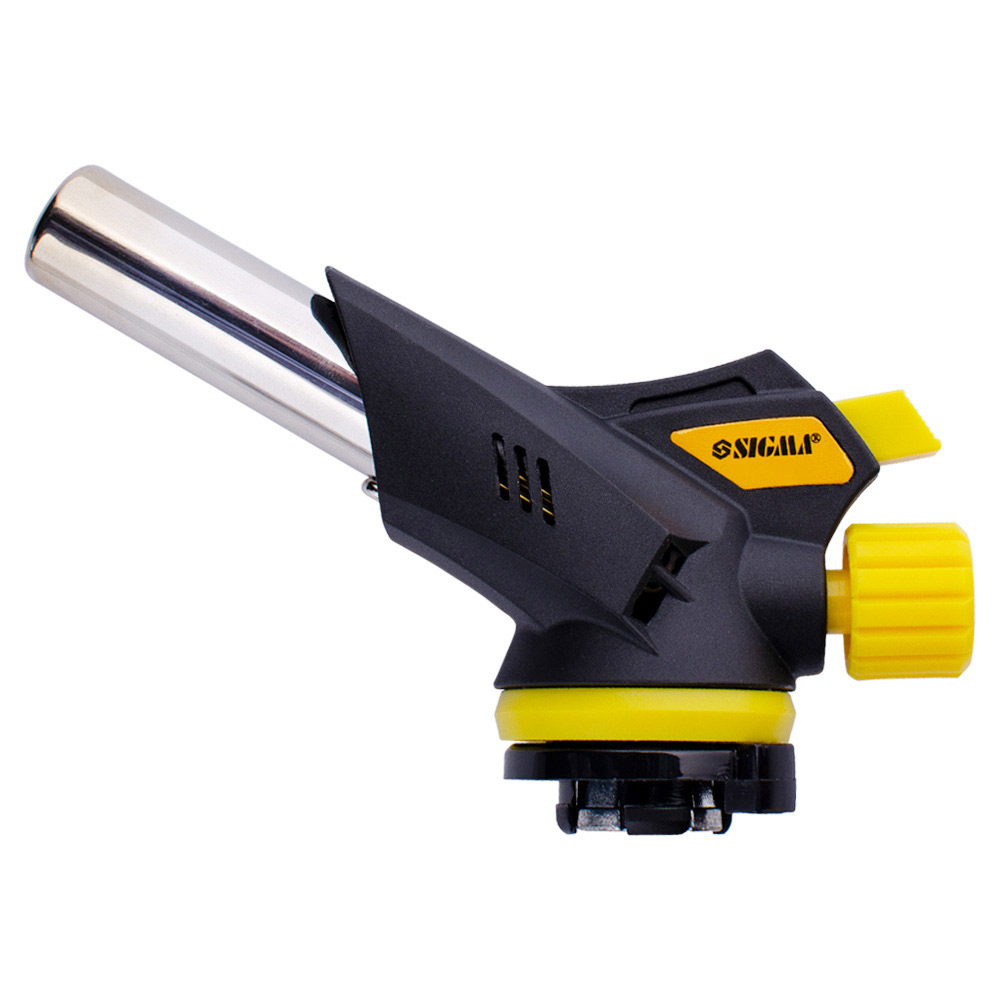 SIGMA Пальник газовий турбо 360* з п'єзопідпалом d20мм 144мм (2901331)