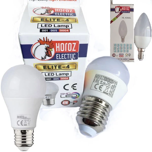 HOROZ Лампа свічка LED ULTRA  6W E14 6400K