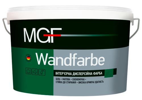 MGF фарба дисперсійна 10л (14кг) Wandfarbe