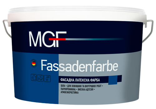 MGF M90 10л (14кг) фарба фасадна (матова) Fassaden Farbe