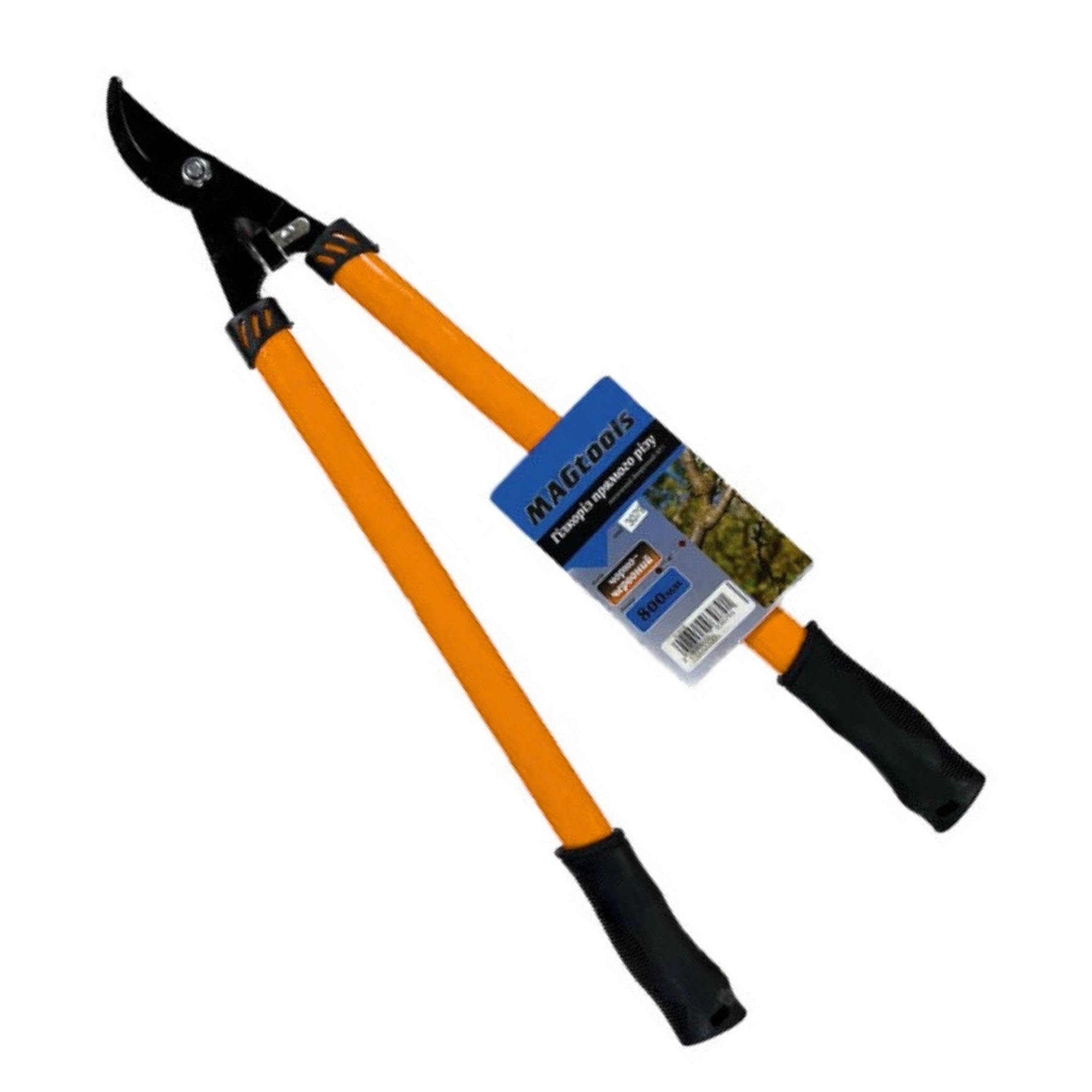 MAGtools Гілкоріз прямого зрізу ЧОРНО-ЧЕРВОНИЙ дворучний 650мм №3 (Арт.3080)