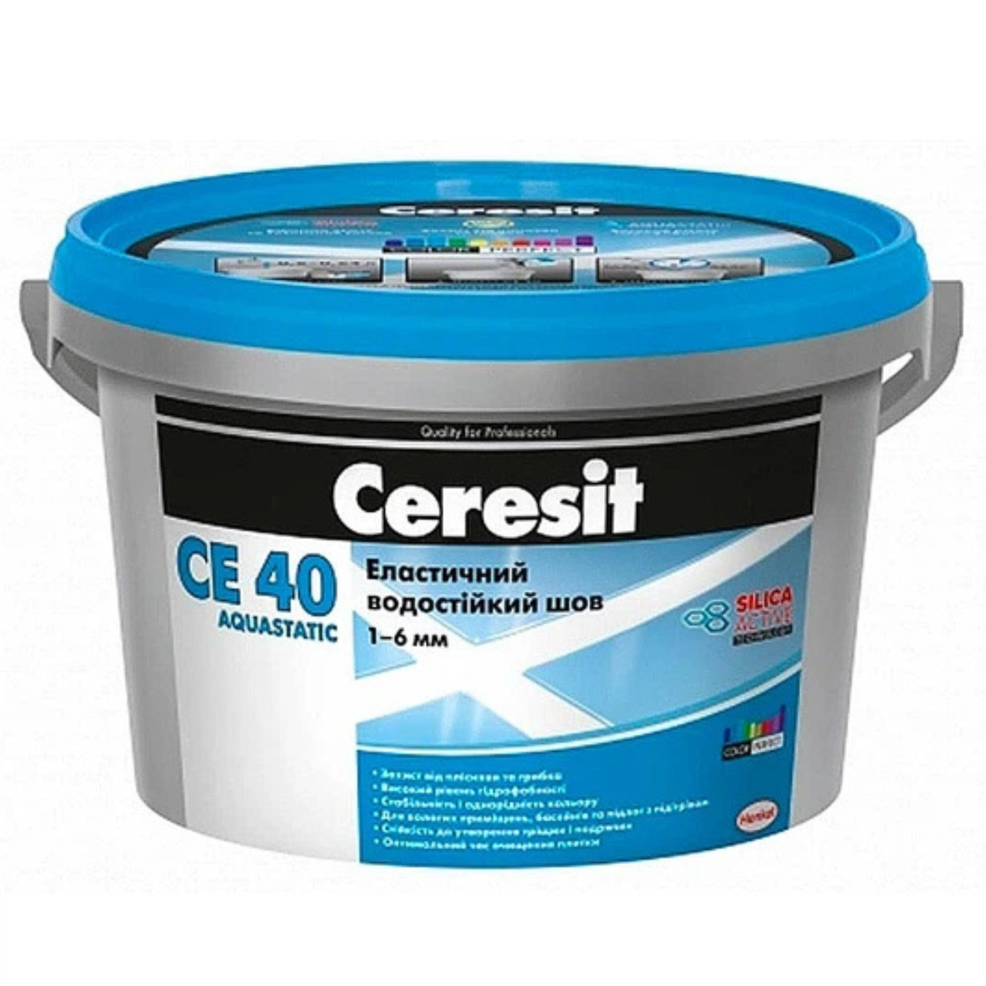 Ceresit CE 40 (2кг) 01 білий аквастатик (водостойкий)
