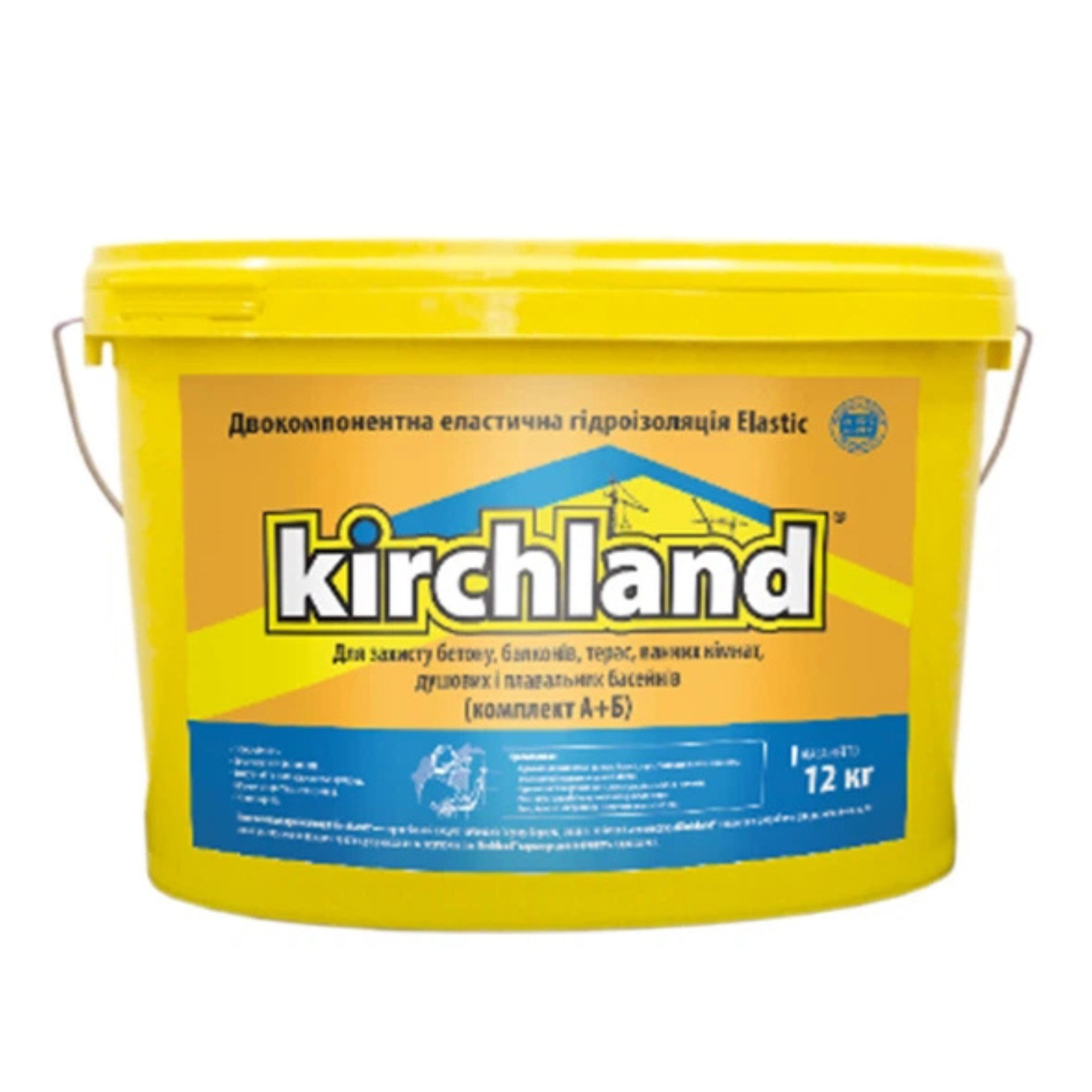 Kirchland Гідроізоляція Elastic (еластичн. двохкомпонентн.) 12кг