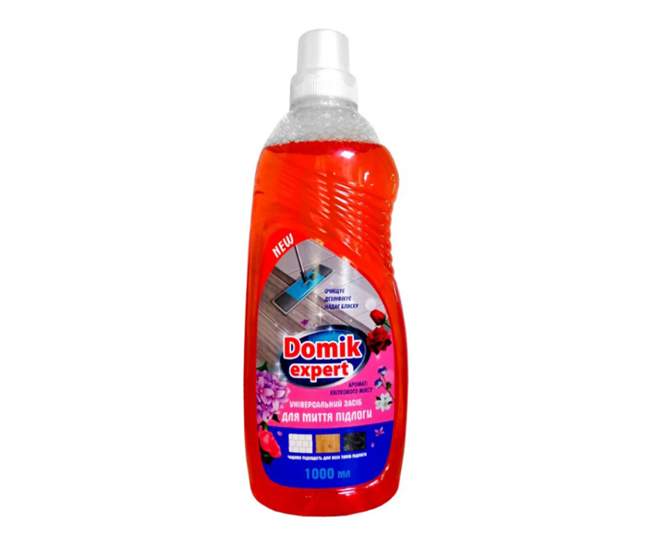 Засіб для миття підлоги Domik EXPERT 1л