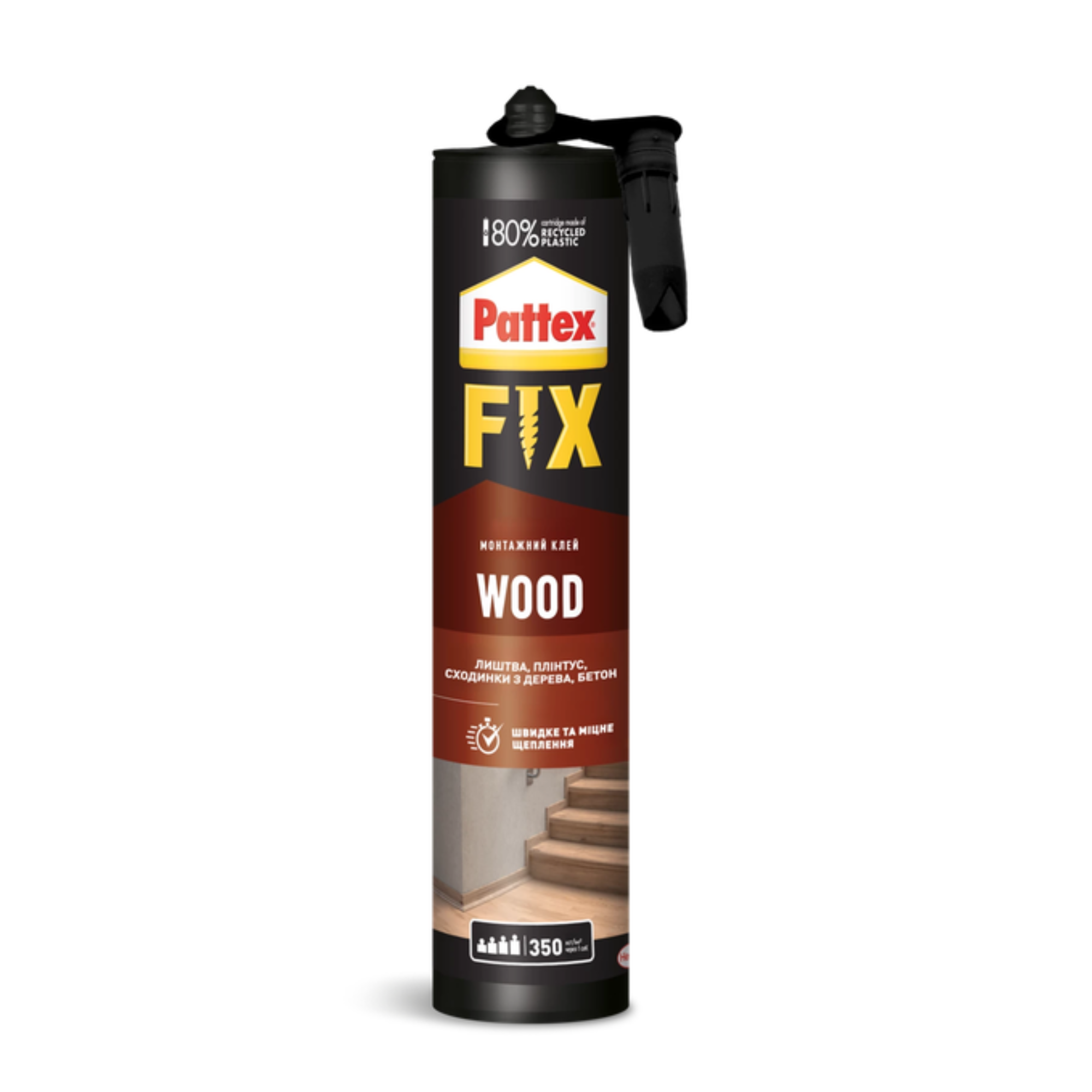 Pattex FIX Wood клей монтаж 385г