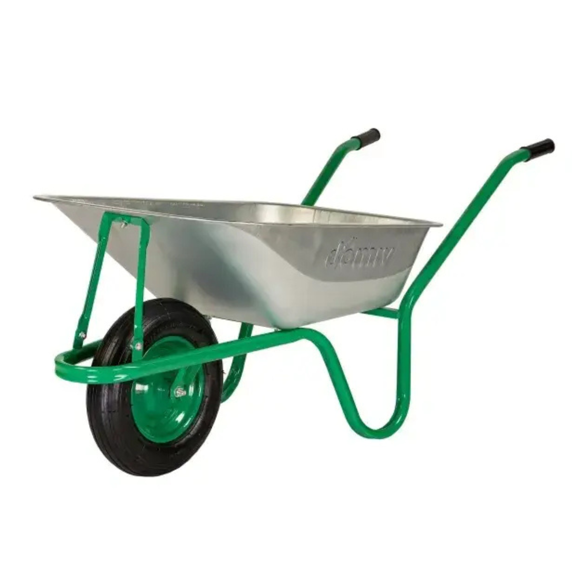 КВІТКА Тачка Basic 80л, рама зелена (220-4015)