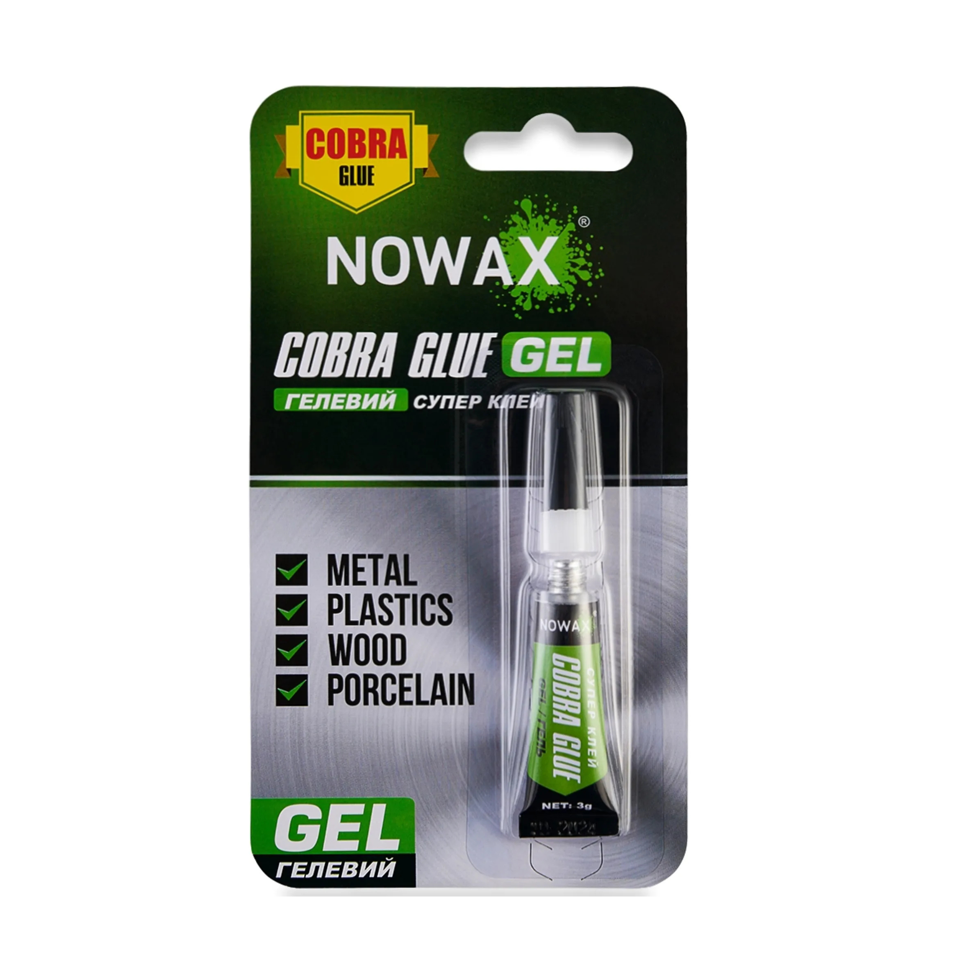 NowaX Супер клей гель 3гр  NX49319