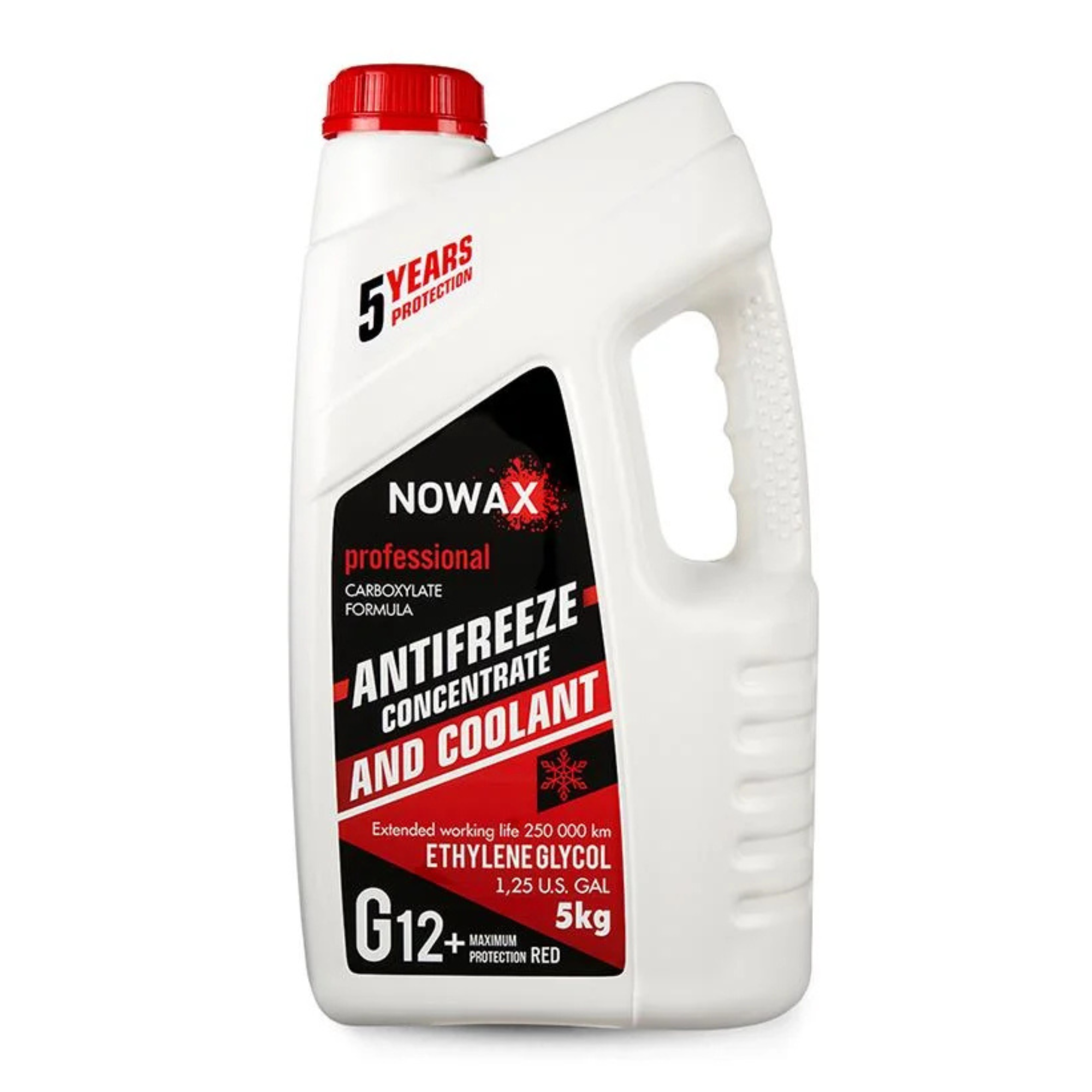NowaX Антифриз RED (червоний) G12+/5kg