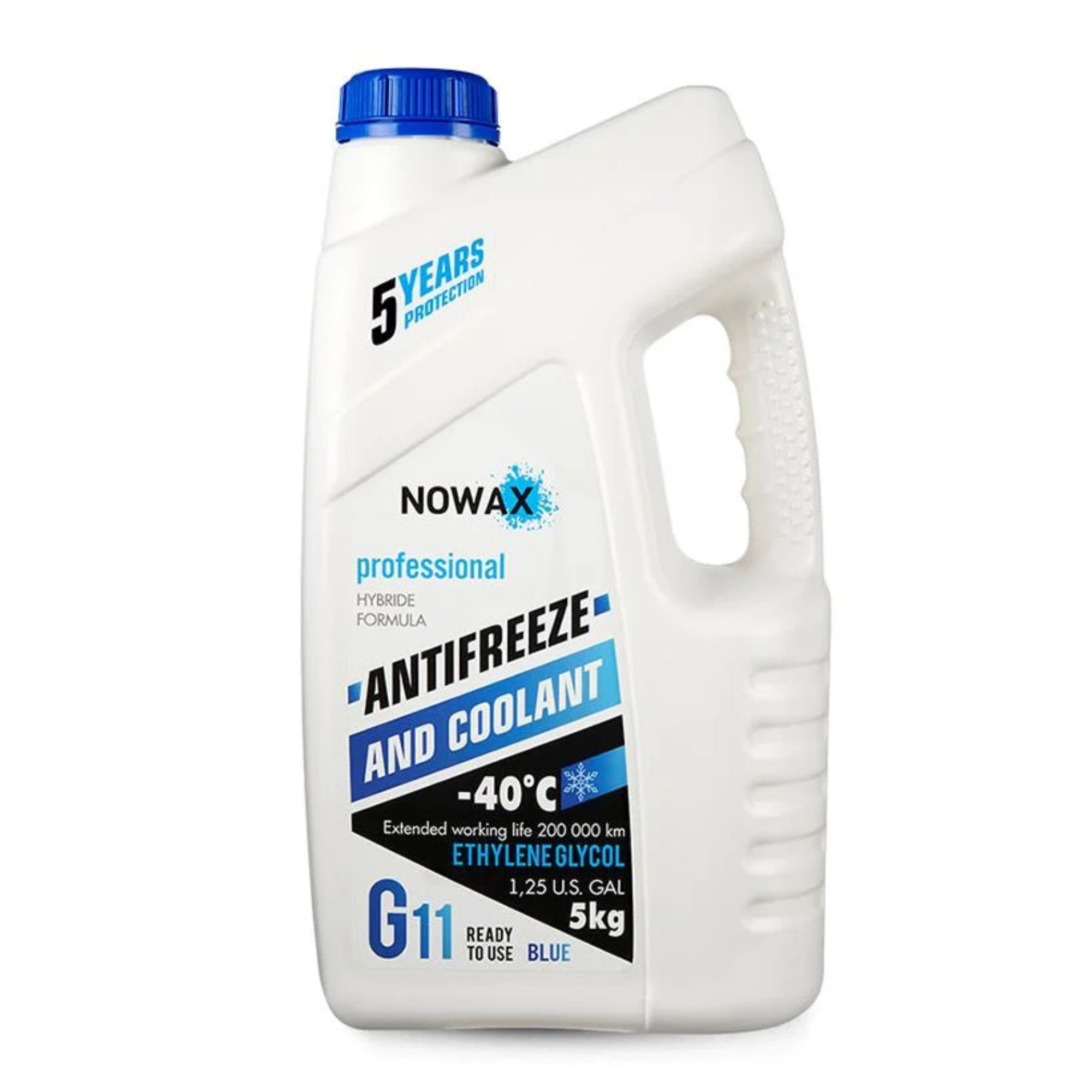 NowaX Антифриз BLUE (блакитний) G11/5kg