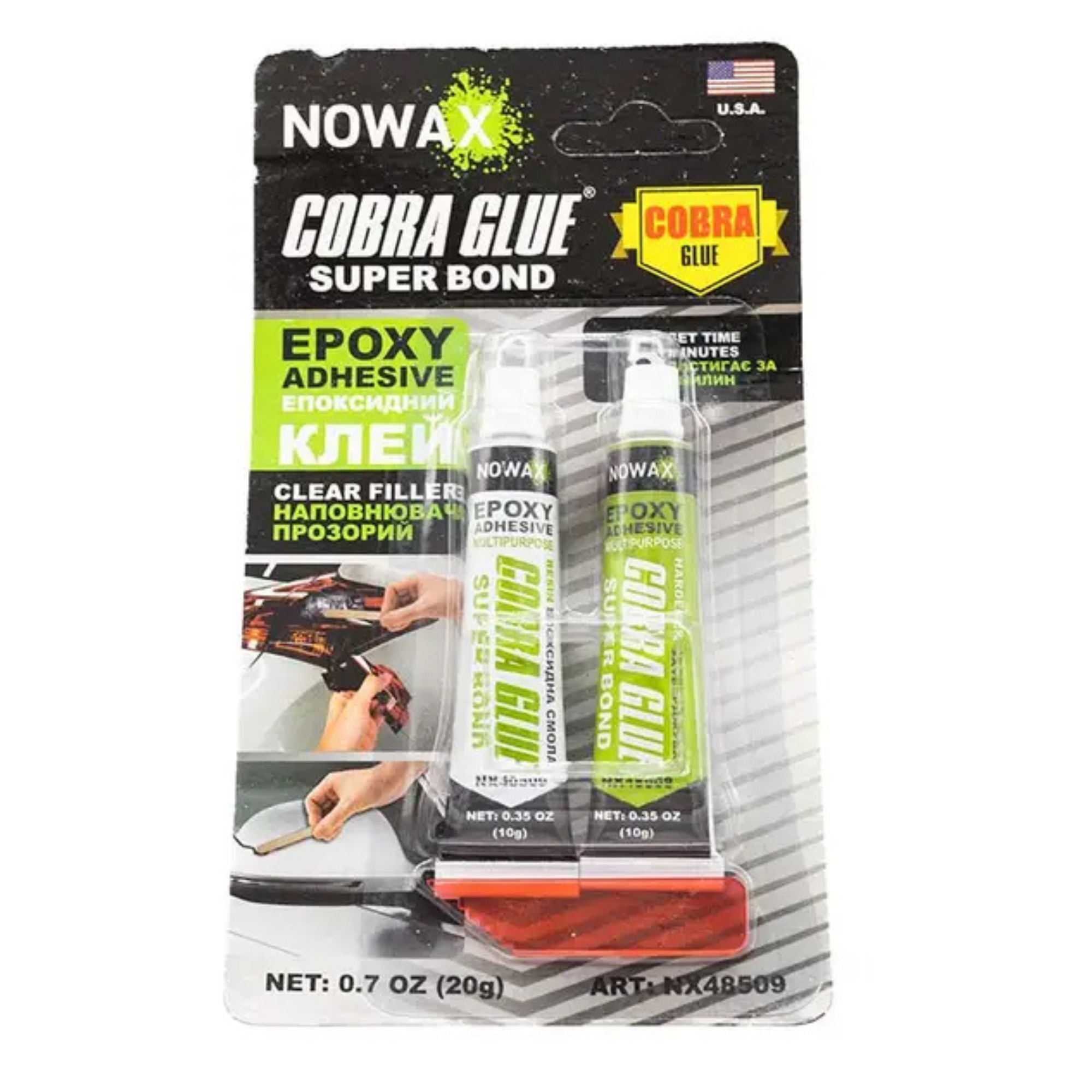 NowaX Клей епоксидний   SUPERBOND 20гр. 48509