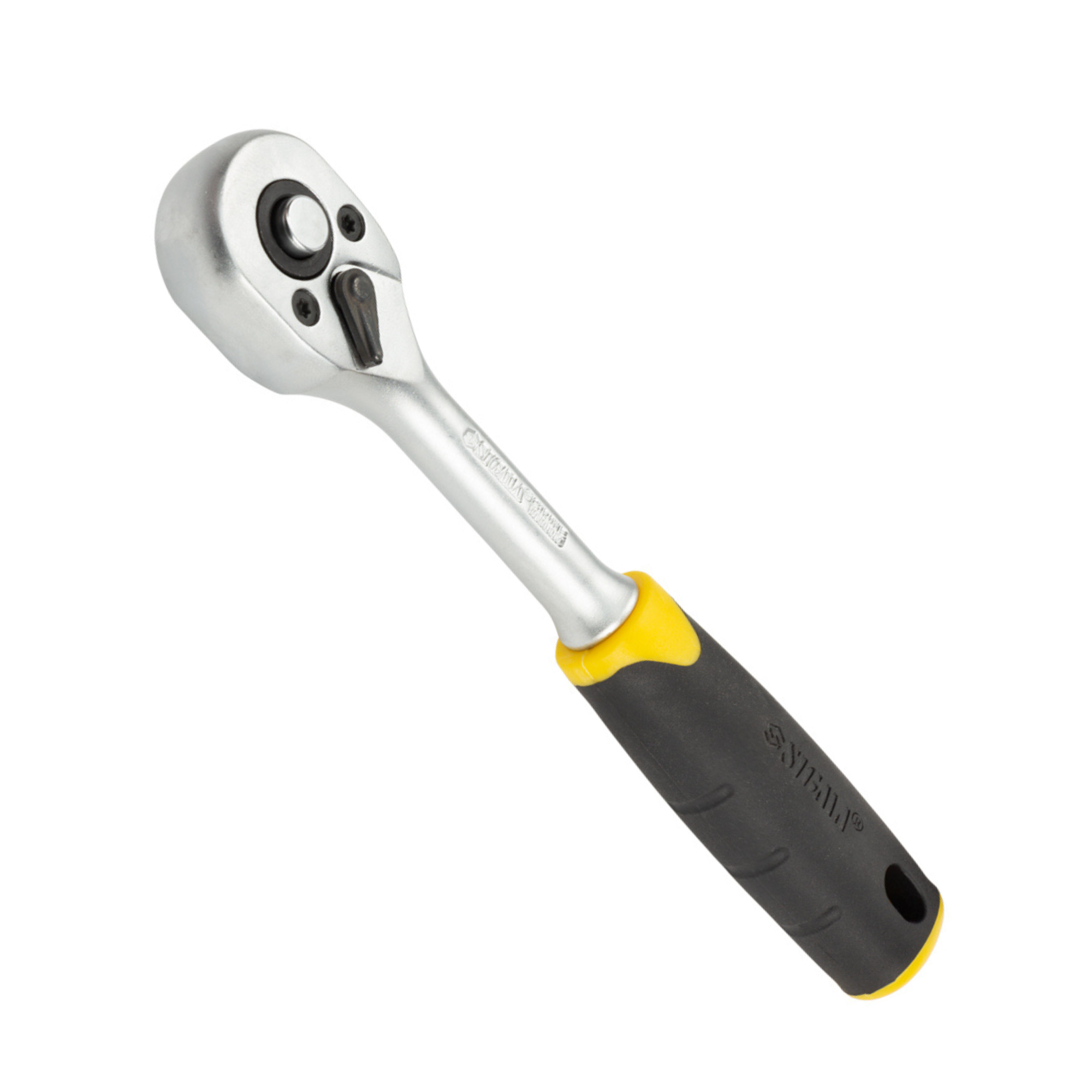 SIGMA Ключ-трещітка 1/4" 150мм 72Т (6050021)
