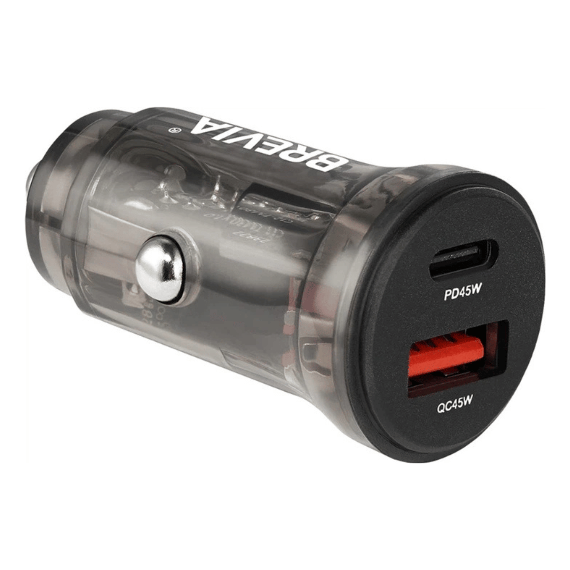 BREVIA Зарядн. пристрій в прикур. ePower DualCharge 45W 1xUSB-C + 1xUSB-A (46145CAB)