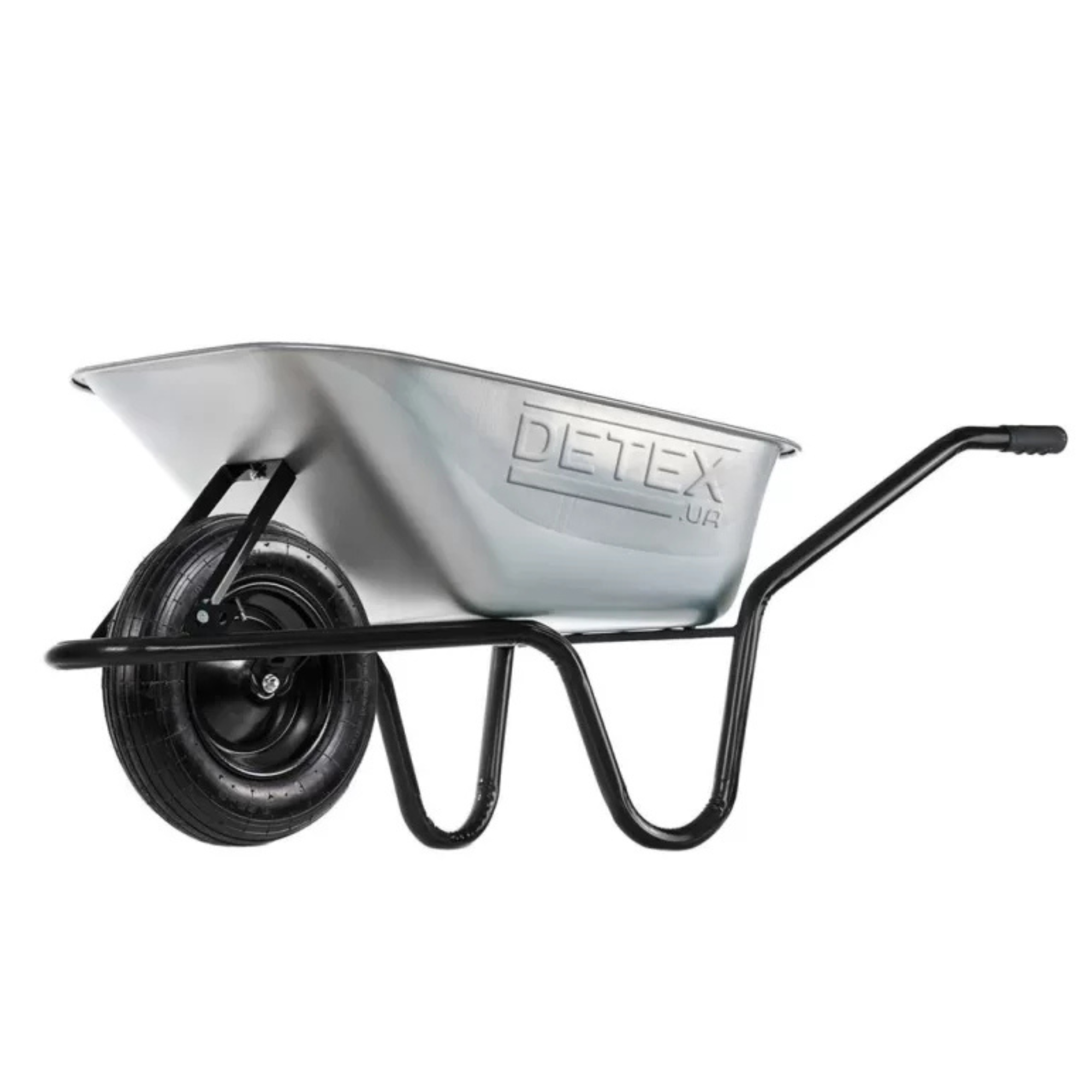 DETEX Тачка будівельна 85л 150кг 3,5х8 чорна (D-SE-1006-85)