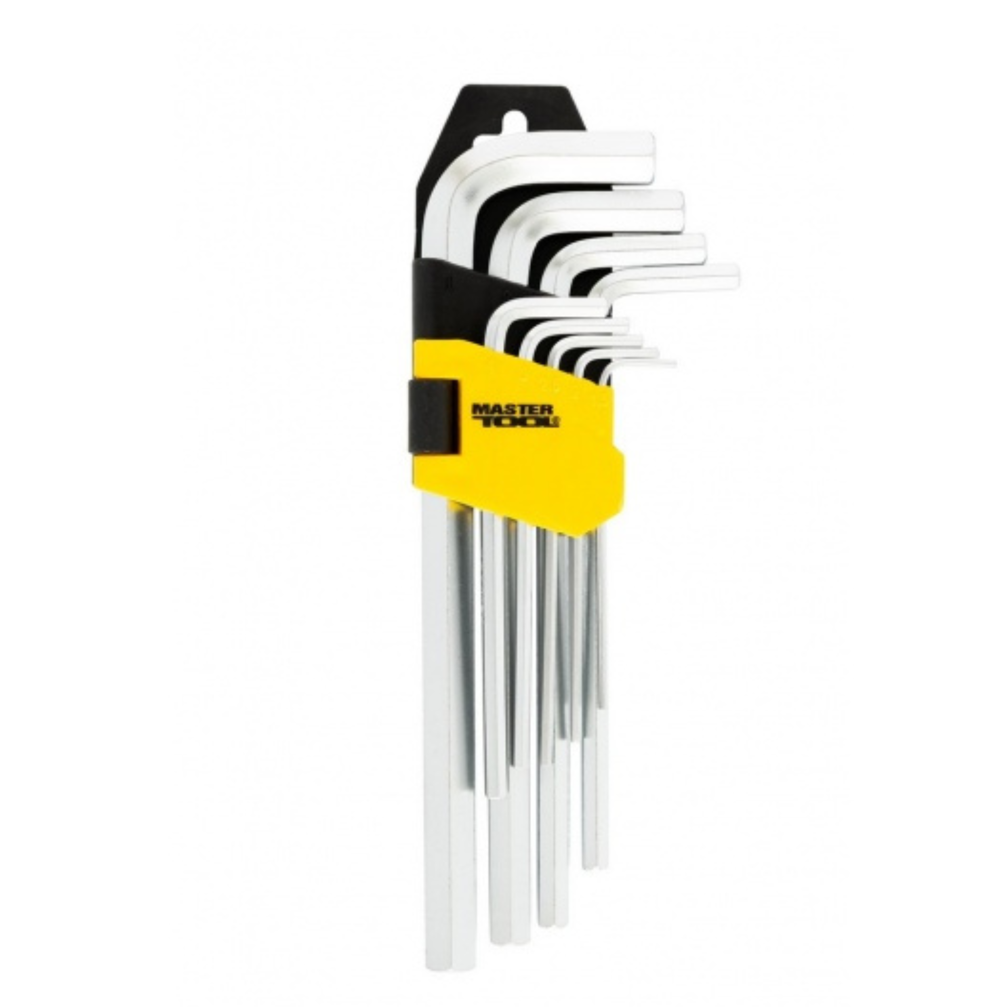 Master Tool 75-0956 Ключі шестигранні набір 9шт CV подовжені