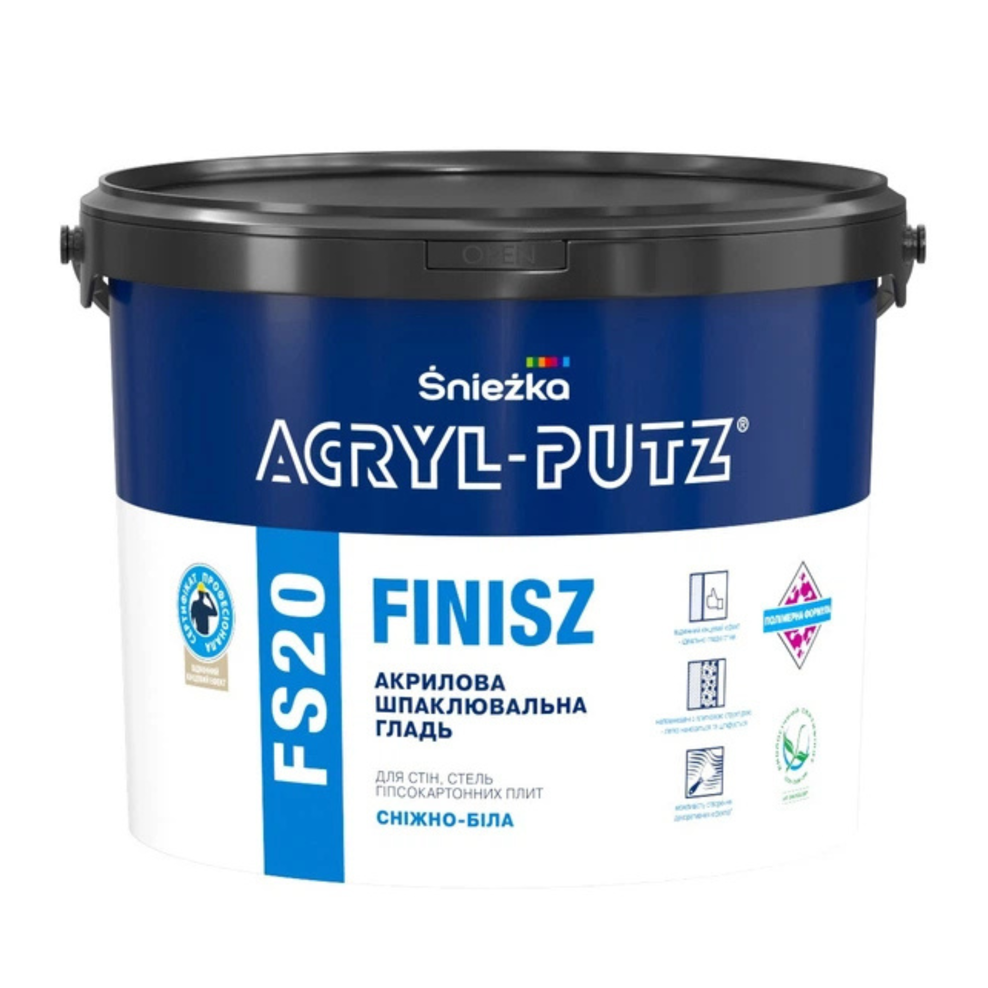 Sniezka Acryl-Putz FS-20 Finish (1-3мм)  1,5кг
