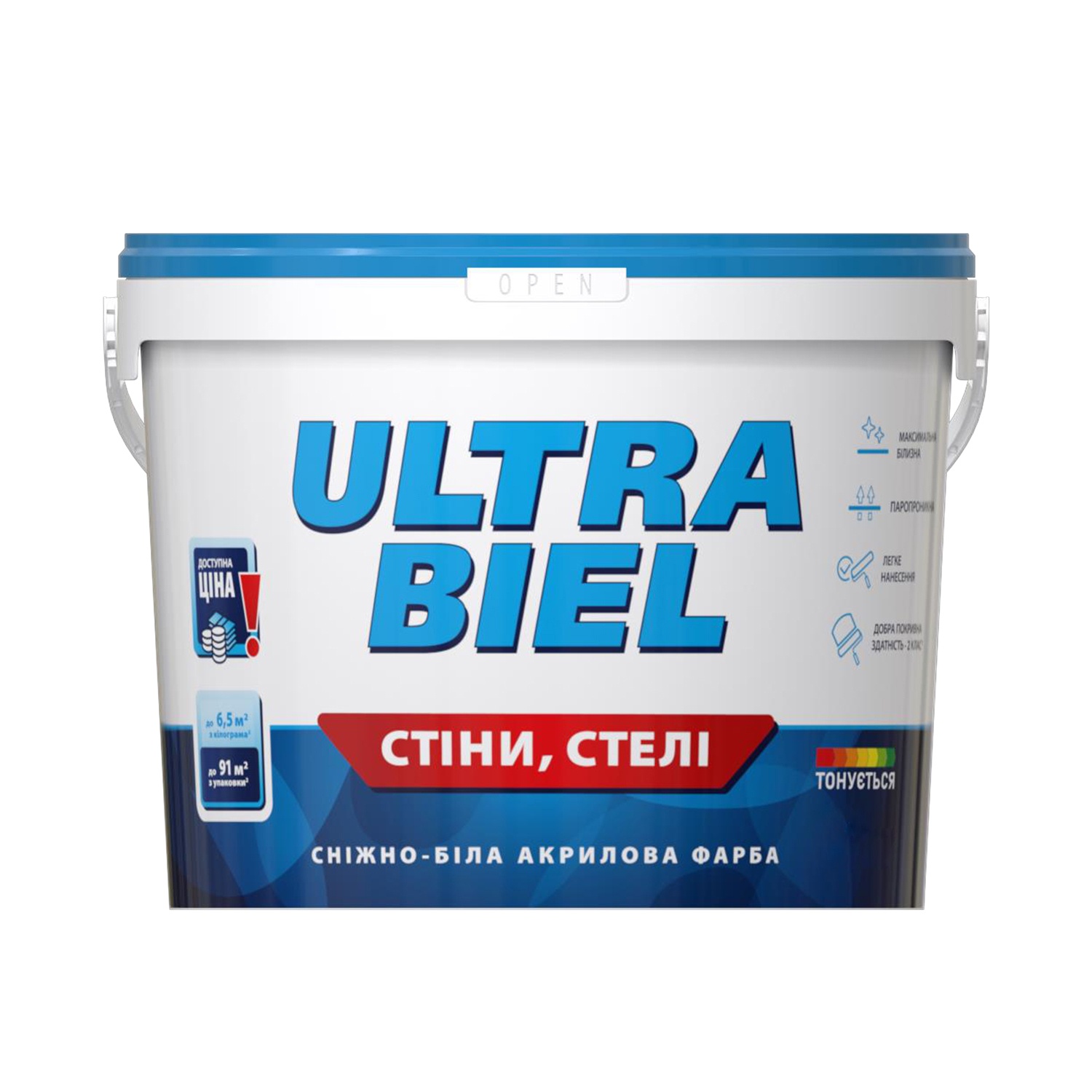 Sniezka Ultra Biel  3л (4,2кг) сніжно-біла акрилова