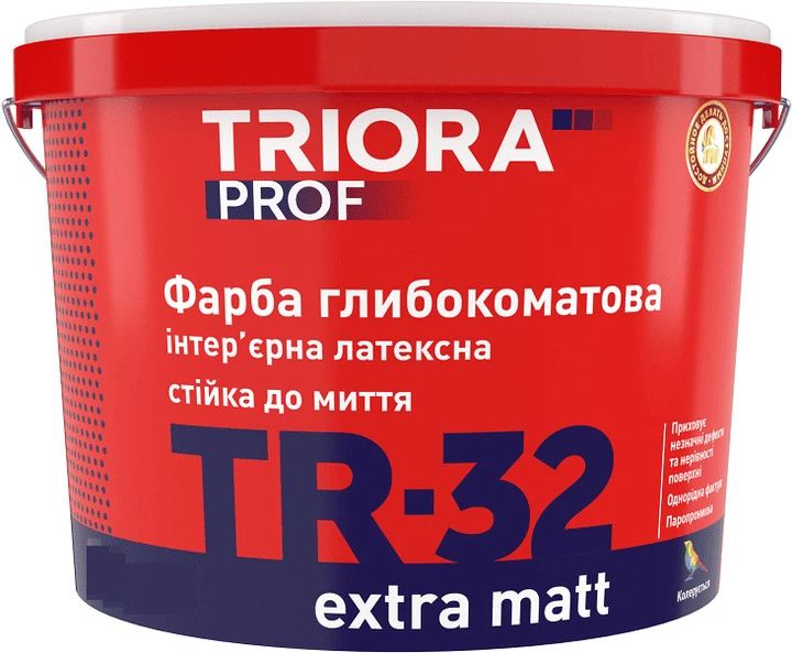 TRIORA Фарба інтер'єрна глибокоматова TR-32 Extra Matt  5л