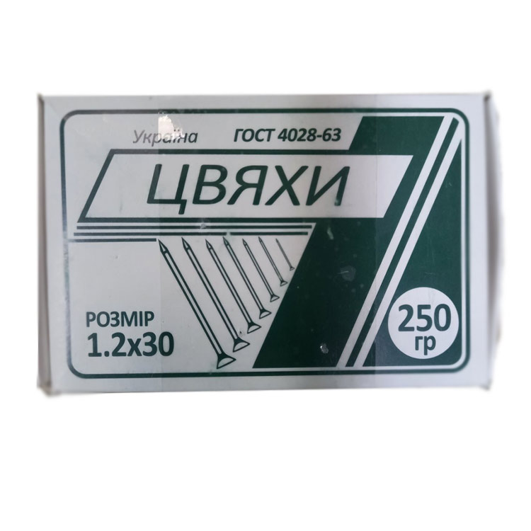Цвях жовтий 30 Україна