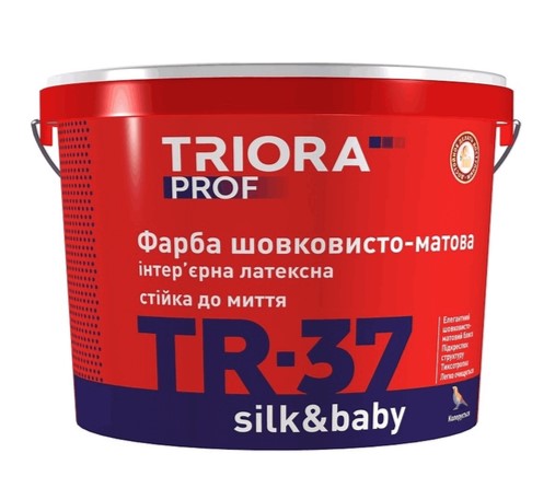 TRIORA Фарба інтер'єрна шовковиста TR-37 Silk and baby  3л